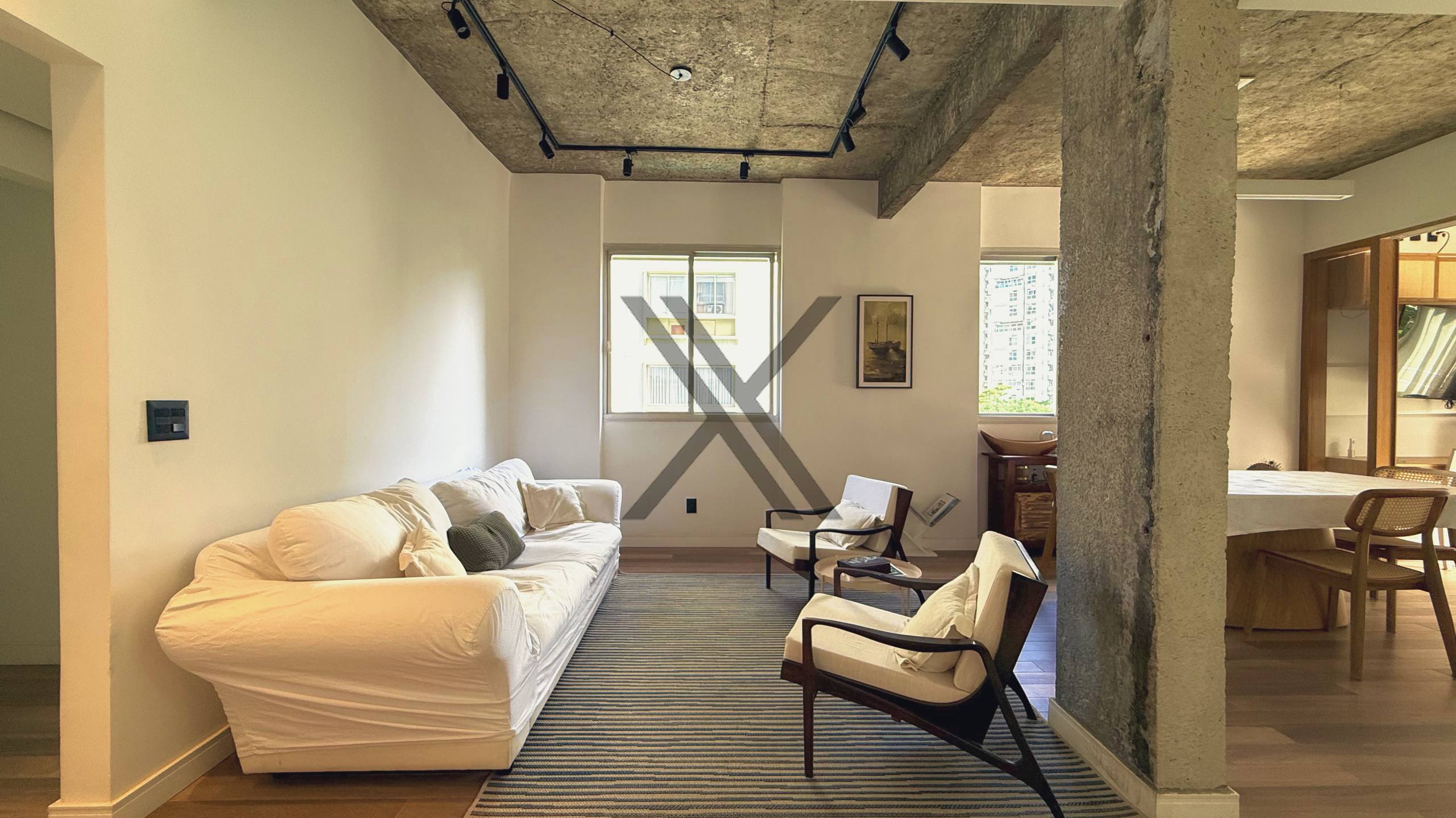 Apartamento em São Conrado com 2 quartos e estilo moderno