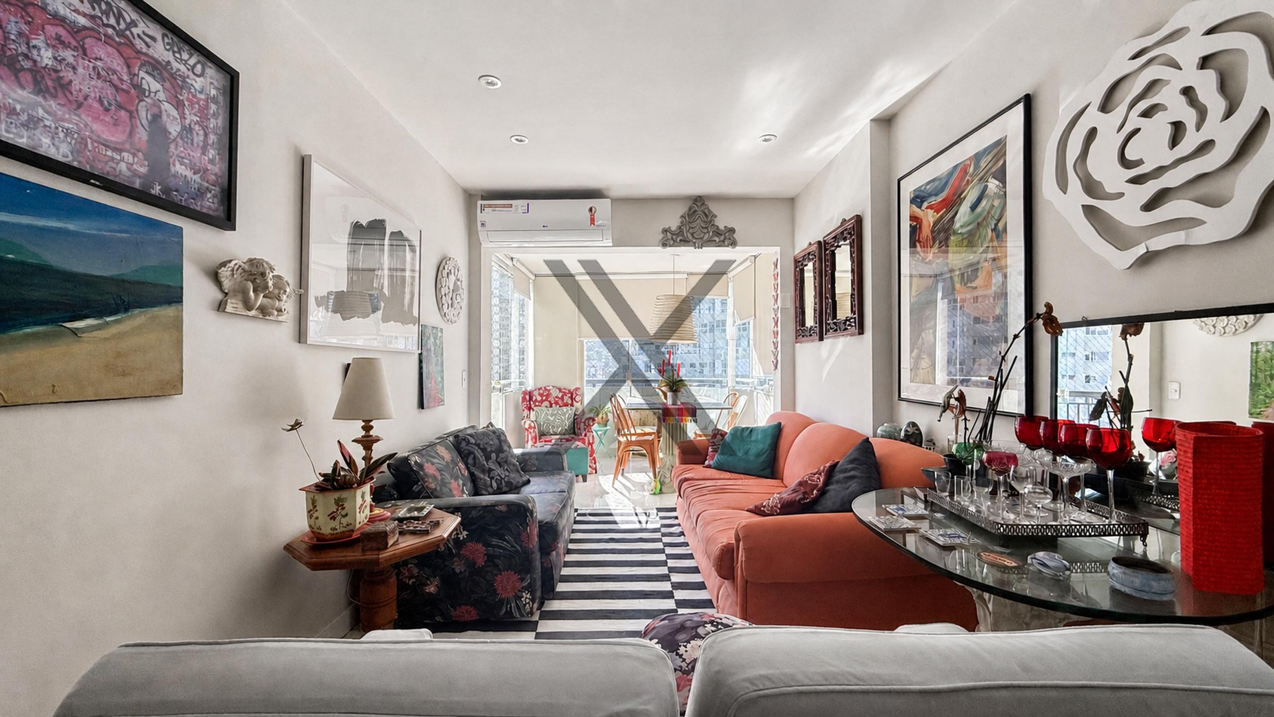 Apartamento em São Conrado com 2 quartos disponível